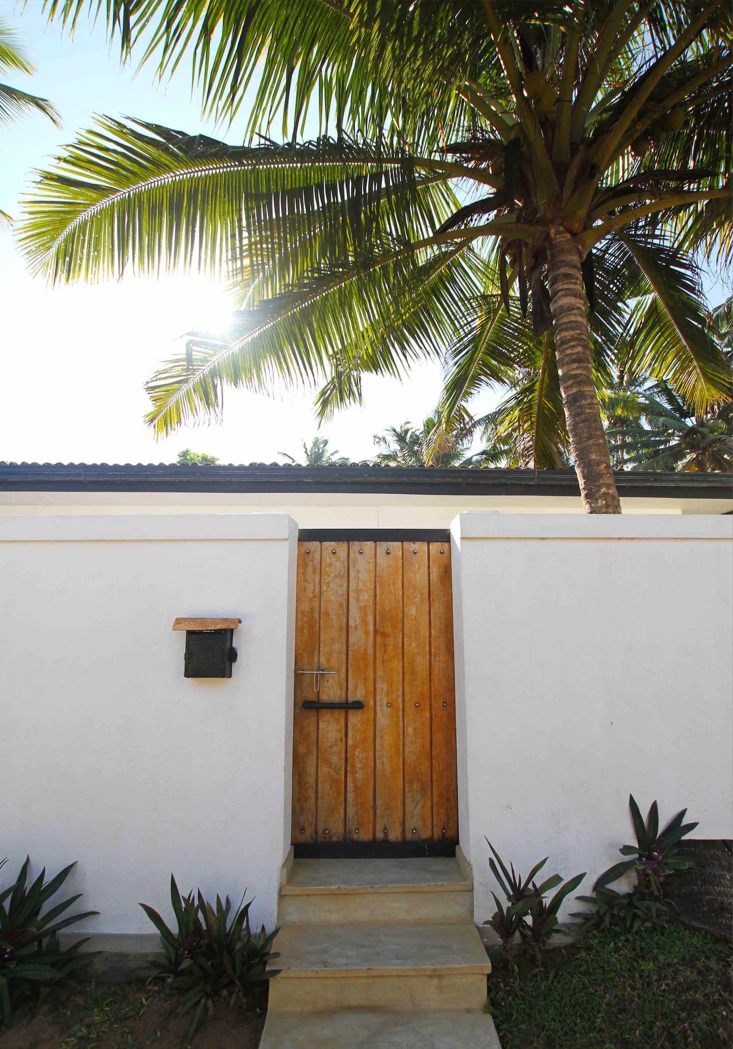 Entrance to Absolute Beach Front Villa