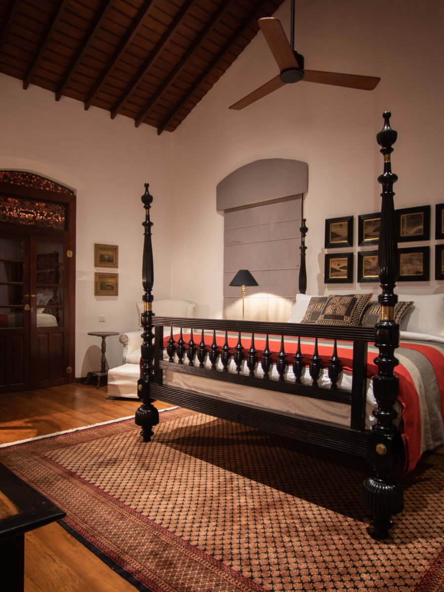 Four-poster suite at Maya Tangalle