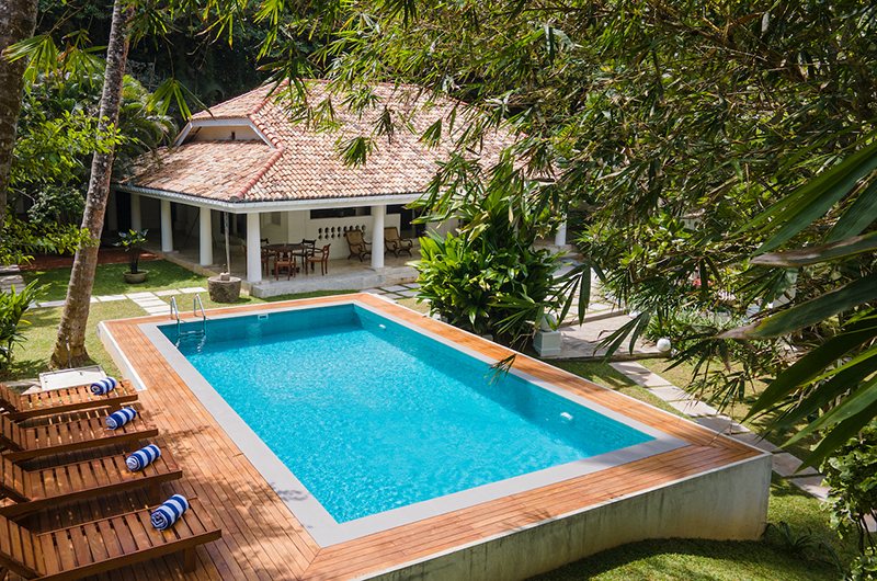 Gardens and pool